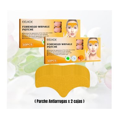 PARCHES ANTIARRUGAS CON COLÁGENO  PACK X 2 CAJAS
