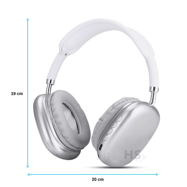 AUDÍFONOS OVER EAR MODELO P9 COLOR BLANCO - 5