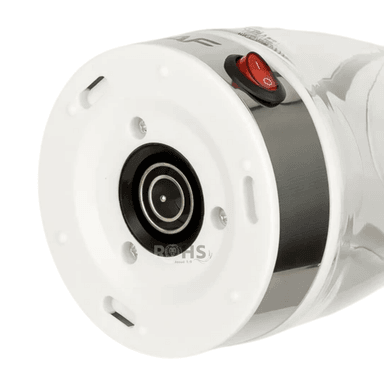 CAFETERA ELÉCTRICA RAF R.125 DE VIDRIO 600-650W CON BASE CALENTADORA BLANCA - 3