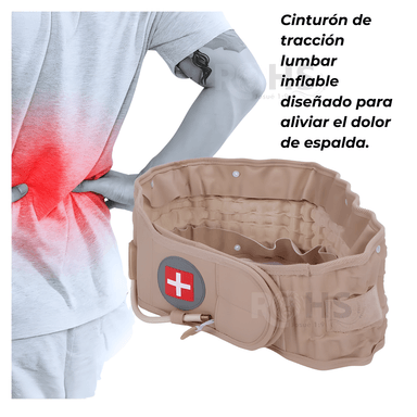CINTURÓN LUMBAR DE DESCOMPRESIÓN – ALIVIO DE ESPALDA - 4