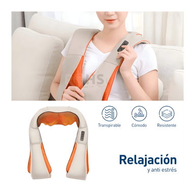 MASAJEADOR DE HOMBROS ELÉCTRICO – ALIVIO INSTANTÁNEO - 3