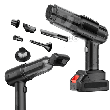 ASPIRADORA INALÁMBRICA PORTÁTIL RECARGABLE CON ACCESORIOS DE LIMPIEZA - 3