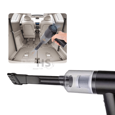 ASPIRADORA INALÁMBRICA PORTÁTIL RECARGABLE CON ACCESORIOS DE LIMPIEZA - 6