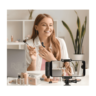 MICRÓFONO INALÁMBRICO 2 EN 1 PARA IPHONE Y ANDROID K11 - 3