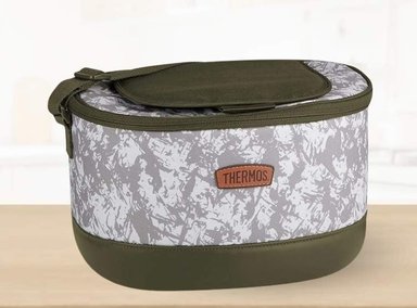 LONCHERA THERMOS CAMO VERDE TERMICA MEDIANO