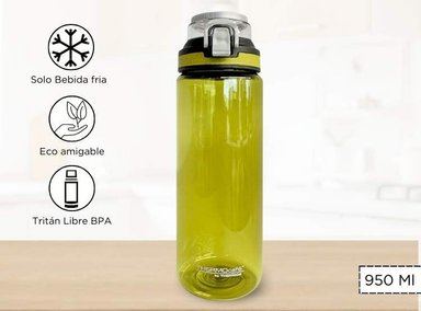 TOMATODO THERMOS CLASICO 950ML DEPORTIVO AMARILLO