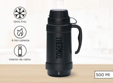 TERMO THERMOS ECLIPSE 500ML BEBIDA NEGRO