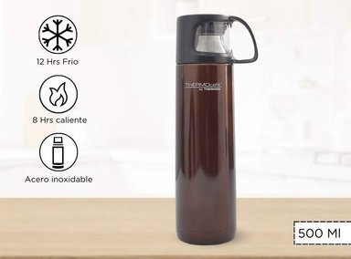 TERMO THERMOS ACERO INOXIDABLE 500ML BEBIDA TAZA CAFÉ