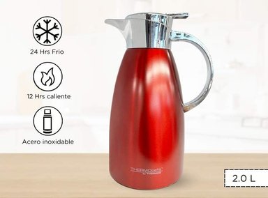 JARRA TERMICA LUPIN 2.0 LT ROJO