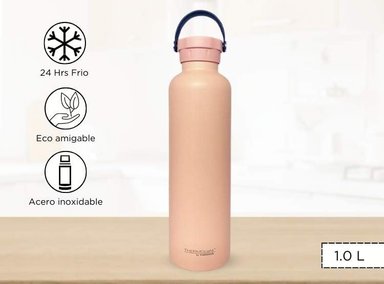 TOMATODO TERMICO SWINGO 1 LT ROSADO