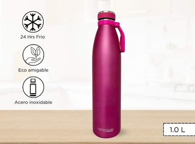 TOMATODO TERMICO MORAY 1 LT ROSADO