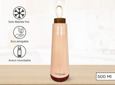 TOMATODO DEPORTIVO ECO BOTTLE 500 ML ROSADO