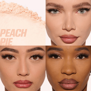 MINI EASY BAKE LOOSE POWDER - PEACH PIE- HUDA BEAUTY - 2