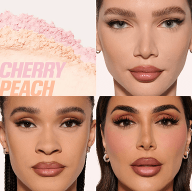 EASY BAKE LOOSE BAKING Y SETTING POWDER CHERRY PEACH - HUDA BEAUTY - 2
