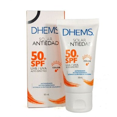 DHEMS SOLAR ANTIEDAD COLOR 50+ 50 ML - 2