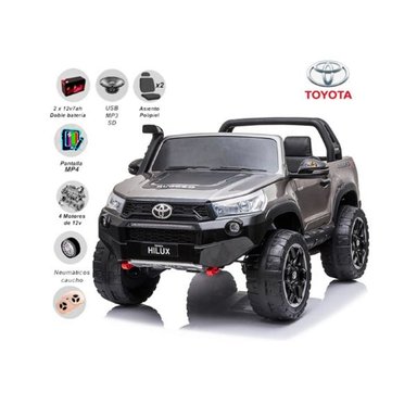 CAMIONETA A BATERÍA TOYOTA «HILUX» GRAY - 1