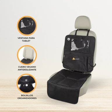 PROTECTOR Y ORGANIZADOR DE «ASIENTO DE AUTO 3 EN 1»