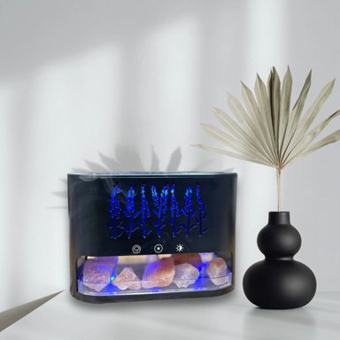 DIFUSOR DE AROMA CON PIEDRAS DE SAL DEL HIMALAYA