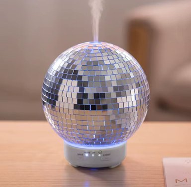DIFUSOR DE AROMA BOLA RETRO LED