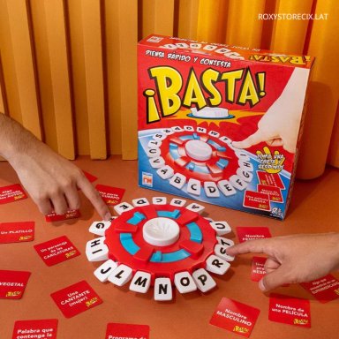 JUEGO BASTA CON RULETA ELECTRONICA, JUEGO DIDACTICO FAMILIAR - 3