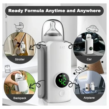 CALENTADOR ELÉCTRICOS DE BIBERONES PORTÁTIL RECARGABLE