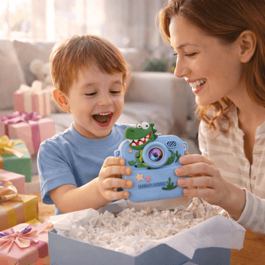 CÁMARA PARA NIÑOS CON IMPRESIÓN INSTANTÁNEA INCLUYE PAPEL BATERÍA RECARGABLE - 5