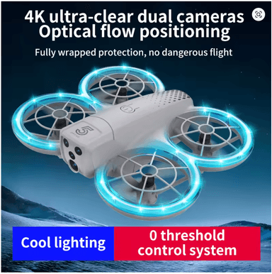 MINI DRON CON CÁMARA HD WIFI FPV PLEGABLE CONTROL REMOTO - 2