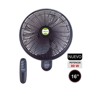 VENTILADOR 16 DE PARED CON CONTROL REMOTO BK-8210PD