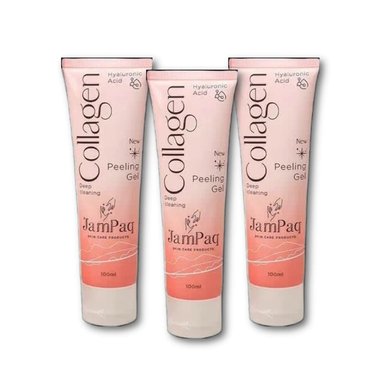 TRATAMIENTO LIMPIEZA PACK 3 GEL EXFOLIANTE COLAGENO JAMPAQ