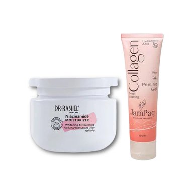 CREMA DR RASHEL 160G FACIAL NIACINAMIDE MOISTURIZER + EXFOLIANTE COLLAGEN