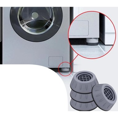 FUNDA LAVADORA LONA COLOR VINO 16-22 KG + 4 SOPORTES - 3