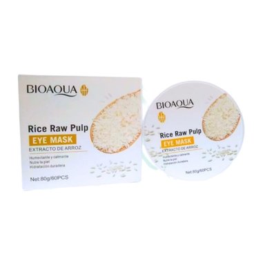 MASCARILLA PARA LOS OJOS DE ARROZ 60PCS - BIOAQUA