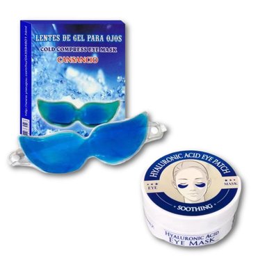 LENTES DE GEL + PARCHE DE OJOS ÁCIDO HIALURÓNICO - WOKALI
