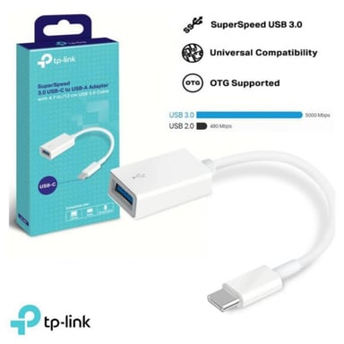 ADAPTADOR TP-LINK UC400 OTG USB-C 3.0 A USB-A X - 2