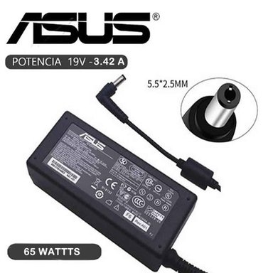 CARGADOR COMPATIBLE ASUS 19V 3.42A - 5.5 X 2.5MM 65W