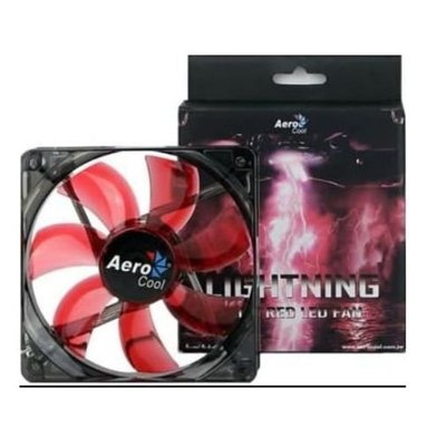 COOLER 14CM RED LED FAN COOLER 14CM - 1