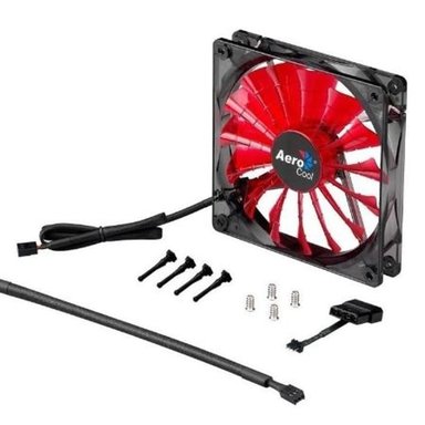 COOLER 14CM RED LED FAN COOLER 14CM - 2