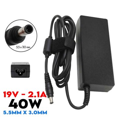 CARGADOR COMPATIBLE SAMSUNG 19V 2.1A 40W 5.5*3.0