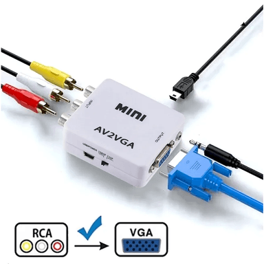 CONVERTER HD VIDEO MINI AV2VGA - 1