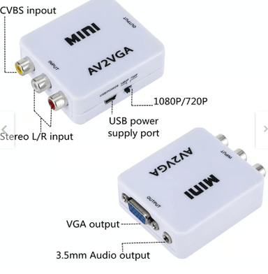 CONVERTER HD VIDEO MINI AV2VGA - 3