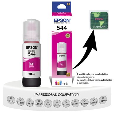 TINTA EPSON MAGENTA BOTELLLA T544 - 70 ML