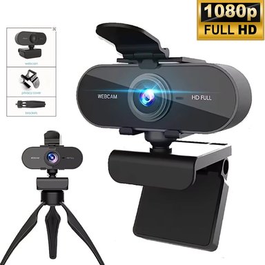 CÁMARA WEB PARA ORDENADOR FULL HD 1080P - 1
