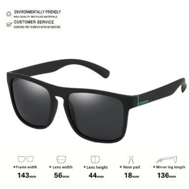 GAFAS DE SOL UNISEX POLARIZADAS  UV400 DE ALTA CALIDAD MARCA CLÁSICA PROTECCIÓN