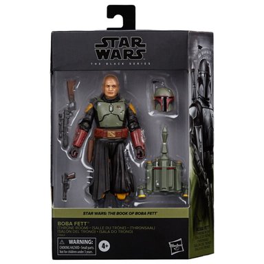 BLACK SERIES BOBA FETT (THRONE ROOM) THE BOOK OF BOBA FETT STAR WARS - 3