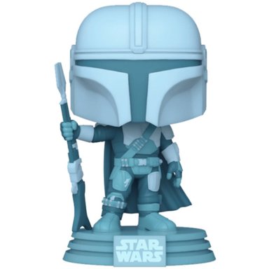 FUNKO POP THE MANDALORIAN HOLOGRAM GITD STAR WARS - 1