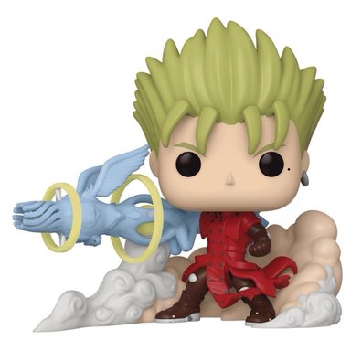 FUNKO POP DELUXE VASH WITH ANGEL ARM GITD TRIGUN - 1