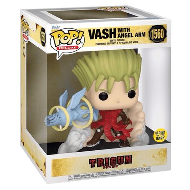 FUNKO POP DELUXE VASH WITH ANGEL ARM GITD TRIGUN - 3