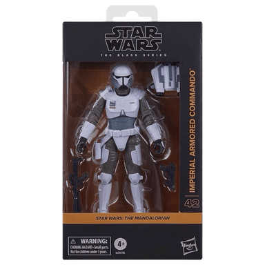 FIGURA ACCIÓN HASBRO BLACK SERIES IMPERIAL ARMORED COMMANDO THE MANDALORIAN STAR WARS - 4