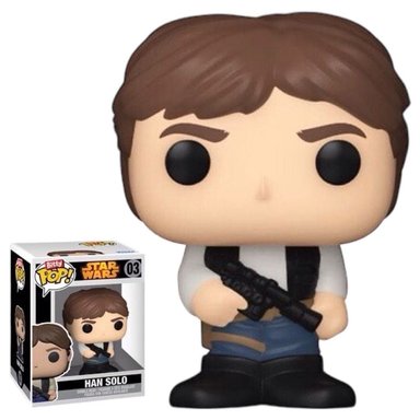 FIGURA COLECCIONABLE FUNKO BITTY POP 4-PACK HAN SOLO EIV A NEW HOPE STAR WARS - 1