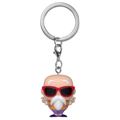 FUNKO POP KEYCHAIN MASTER ROSHI PEACE SIGN DRAGON BALL Z - 1